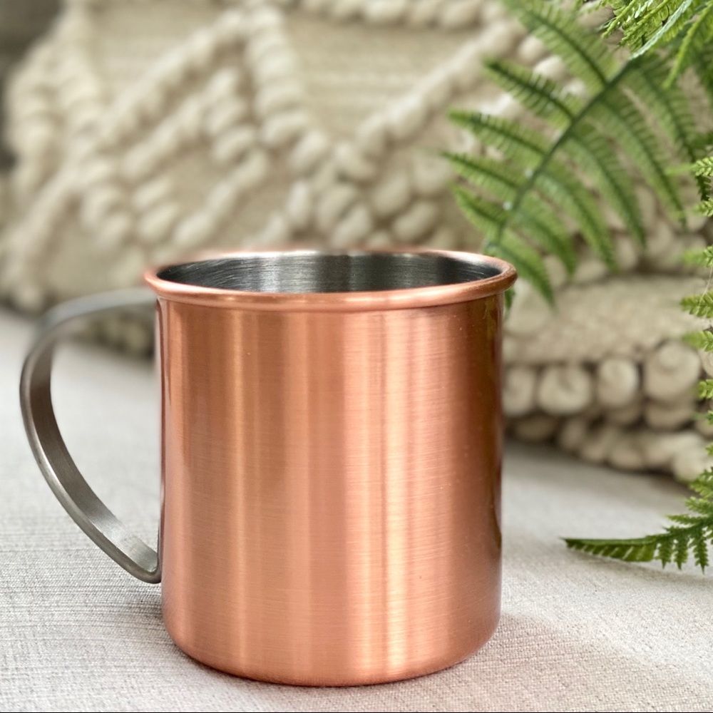 OGGI Moscow Mule Mug 16oz Stainless Steel Copper